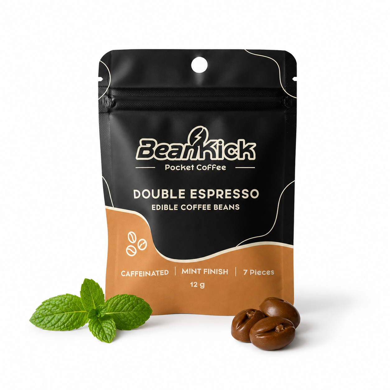 Double Espresso Pocket Coffee – 10 Pouch Pack