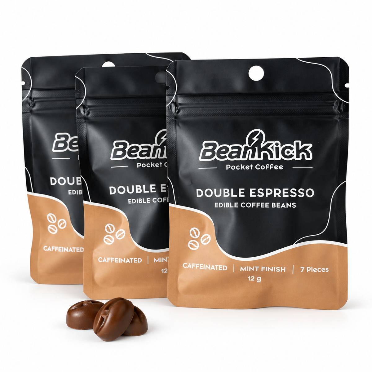 BeanKick Double Espresso Flavour Pocket Coffee Mints