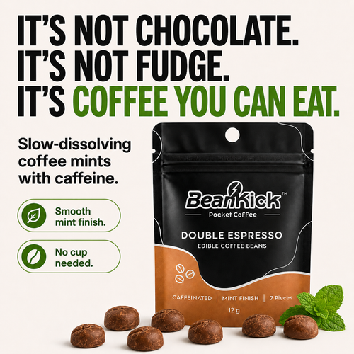 Double Espresso Pocket Coffee – 10 Pouch Pack